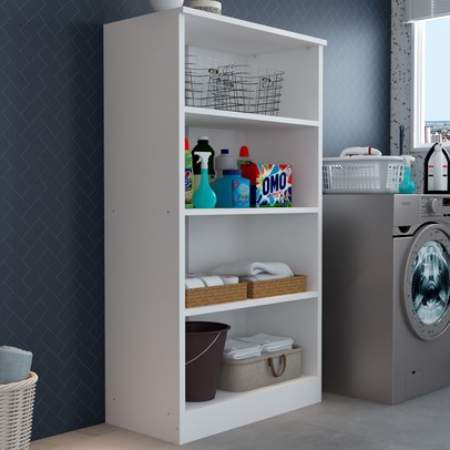 Armário Multiuso Atenas 2 Portas Branco - Panorama Móveis