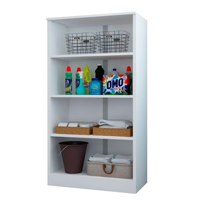 Armário Multiuso Atenas 2 Portas Branco - Panorama Móveis