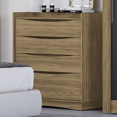 Cômoda 4 Gavetas Nogueira M260 - Kappesberg