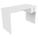 Mesa Escrivaninha 2 Gavetas Branco Me4165 - Tecno Mobili