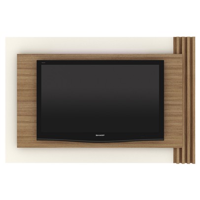 Painel para TV Até 65 Polegadas Natural/Off White Pl3001 - Tecno Mobili