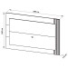 Painel para TV Até 65 Polegadas Natural/Off White Pl3001 - Tecno Mobili
