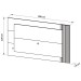 Painel para TV Até 65 Polegadas com Led Natural/Off White Pl3003 - Tecno Mobili