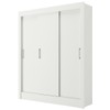Guarda-Roupa Casal Dallas 3 Portas 3 Gavetas Branco - Panorama Móveis