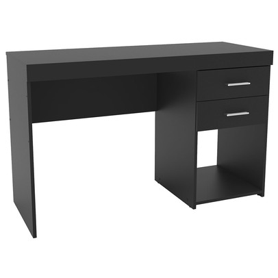 Mesa para Computador Malta 2 Gavetas Preto - Politorno