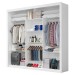 Guarda-Roupa Casal Valencia 3 Portas com Espelho Branco - Carioca Móveis