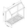 Cama Infantil Montessoriano Meu Fofinho Branco Mc7005 - Art In Móveis
