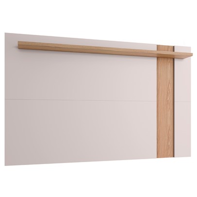 Painel para TV Até 70 Polegadas Leme 1 Prateleira Freijó/Off White - Colibri