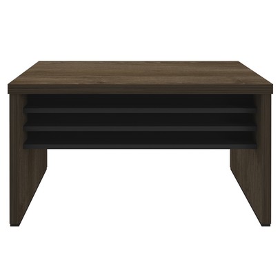 Mesa para Escritório Tamburato 006085 Charuto/Preto - Artany Móveis