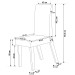 Mesa de Jantar 4 Lugares Charm Seda/Nude/Off White - Viero Móveis