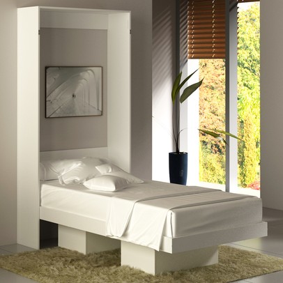 Cama de Solteiro Articulável Branco Cm8015 - Tecno Mobili