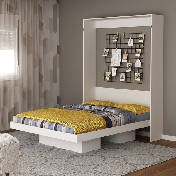 Cama de Casal Articulável Branco Cm8016 - Tecno Mobili