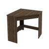 Mesa Escrivaninha de Canto 1 Gaveta Nogal Me4169 - Tecno Mobili
