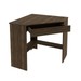 Mesa Escrivaninha de Canto 1 Gaveta Nogal Me4169 - Tecno Mobili