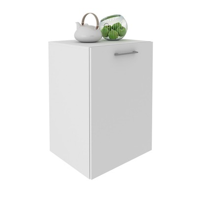 Armário para Escritório Retrátil 1 Prateleira Branco Me4170 - Tecno Mobili