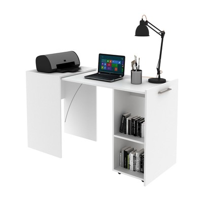 Armário para Escritório Retrátil 1 Prateleira Branco Me4170 - Tecno Mobili