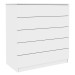Cômoda Premium 5 Gavetas Neve 5827 - Tcil Móveis