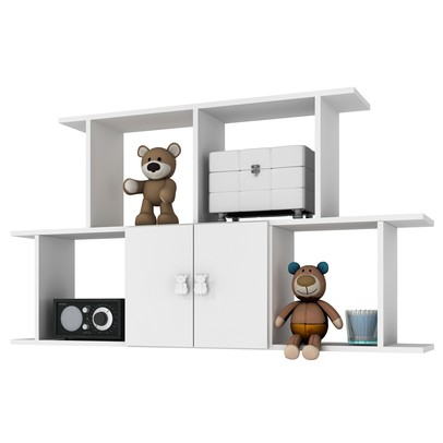 Nicho Decorativo 2 Portas Branco 230 - Percasa