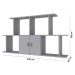 Nicho Decorativo 2 Portas Azul 230 - Percasa