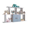 Nicho Decorativo 2 Portas Azul 230 - Percasa