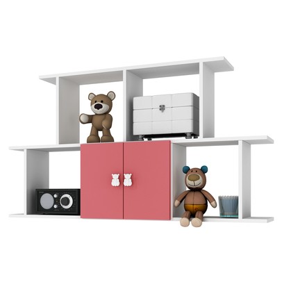 Nicho Decorativo 2 Portas Rosa 230 - Percasa