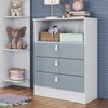 Cômoda 3 Gavetas Azul 1330 - Percasa