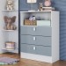 Cômoda 3 Gavetas Azul 1330 - Percasa