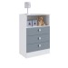 Cômoda 3 Gavetas Azul 1330 - Percasa