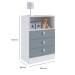 Cômoda 3 Gavetas Azul 1330 - Percasa