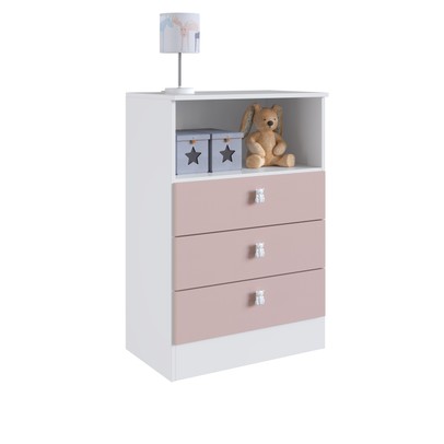 Cômoda 3 Gavetas Rosa 1330 - Percasa