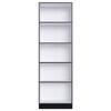 Armário Multiuso Xangai 2 Portas Preto Fosco - Genialflex