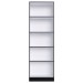 Armário Multiuso Xangai 2 Portas Preto Fosco - Genialflex