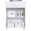 Armário Multiuso 2 Portas 1 Gaveta Branco 3030 - Percasa