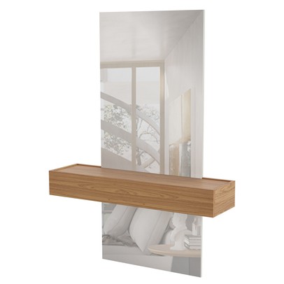 Aparador 1 Gaveta 100% Mdf Freijo/Off White Tb485e - Dalla Costa