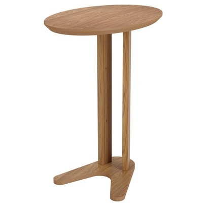 Mesa de Canto 60cm 100% Mdf Freijo - Dalla Costa