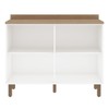 Balcão Buffet Iluminata 2 Portas 100% Mdf Branco - Genialflex