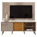 Rack com Painel para TV Até 65 Polegadas Cronos 2 Prateleiras Fendi/Naturale - Madetec