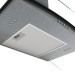Coifa de Parede Vidro Curvo Clean 90 Cm 127v Kromanox - Fogatti