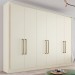 Guarda-Roupa Casal Argos 6 Portas 6 Gavetas 100% Mdf Off White - Mademarques