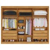 Guarda-Roupa Casal Argos 6 Portas 6 Gavetas 100% Mdf Peroba - Mademarques