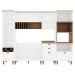 Cozinha Completa Iluminata 7 Portas 5 Gavetas Branco/ébano - Genialflex