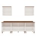 Cozinha Completa Iluminata 9 Portas 1 Gaveta Branco/ébano - Genialflex