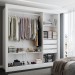Guarda-Roupa Casal Flórida 3 Portas de Correr 3 Gavetas Branco Fosco - Panorama Móveis