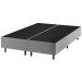 Base de Cama Box Queen Fit 158x198 Cm Prata - Vian