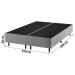 Base de Cama Box Queen Fit 158x198 Cm Prata - Vian