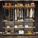 Closet Moscow 12 Prateleiras 100% Mdf Freijó/Preto Fosco - Panorama Móveis