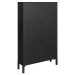 Sapateira Atlas 3 Portas Preto - Falkk