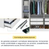 Guarda-Roupa Casal Veneza 6 Portas 4 Gavetas Neve - Tcil Móveis