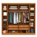 Guarda-Roupa Casal Veneza 6 Portas 4 Gavetas Cinamomo - Tcil Móveis