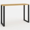 Aparador Industrial Berlim 100% Mdf Marrom/Preto - Pnr Móveis